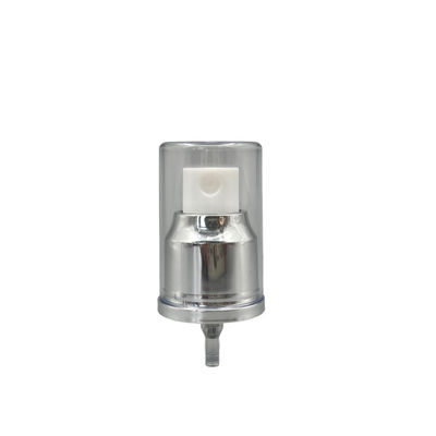 Стены спрейера 20/410 тумана духов 0.12ML крышка точной двойной серебряная металлизированная