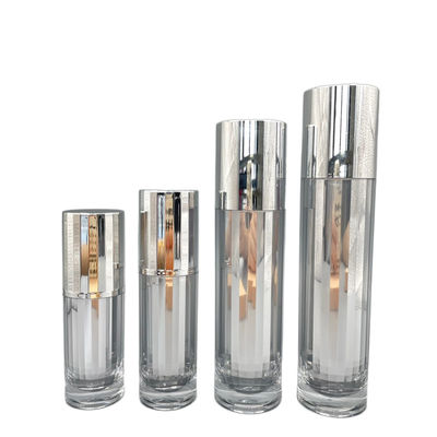 Бутылка Skincare насоса верхнего сегмента косметическая упаковывая 30ml металлизировала