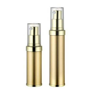 офсетная печать безвоздушного доказательства золота бутылки насоса 20ml одностеночного УЛЬТРАФИОЛЕТОВОГО Refillable
