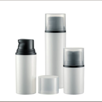 Бутылка 15ml 30ml 50ml PP насоса лосьона заботы кожи пустая черная щелкает дальше