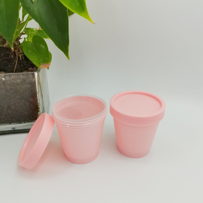 Mono материальная чашка мороженого опарника 50ml 100ml 200ml 250ml PP косметическая формирует опарник личной заботы