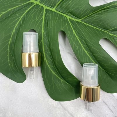 Закрытие 0.12ML 0.16ML алюминия спрейера 20/410 насоса тумана золота точное