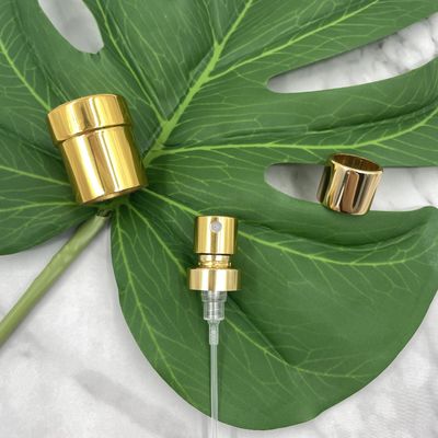 Небольшие 15/400 духов гофрируют насос распыляют 0.09ML SS316 с крышкой золота