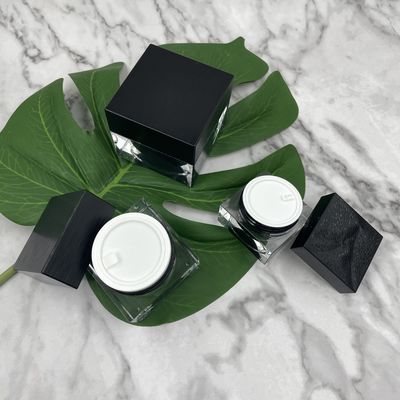 Опарникы крышки 10g Matt косметические придают квадратную форму пластиковым контейнерам макияжа металлизировали поверхностное