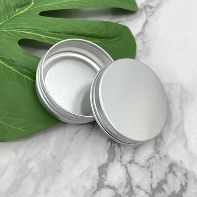 Небольшие опарникы олова 60ml 80ml алюминиевые вокруг верхней части извива винта края для восков