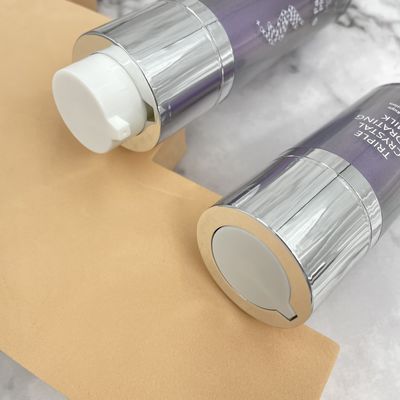 15ml 30ml 50ml для заботы кожи вокруг бутылки насоса роторной двойной стены безвоздушной