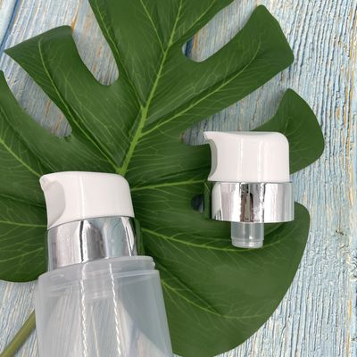 Округлой формы бутылки насоса лосьона 200ml 250ml офсетная печать емкости безвоздушной большая