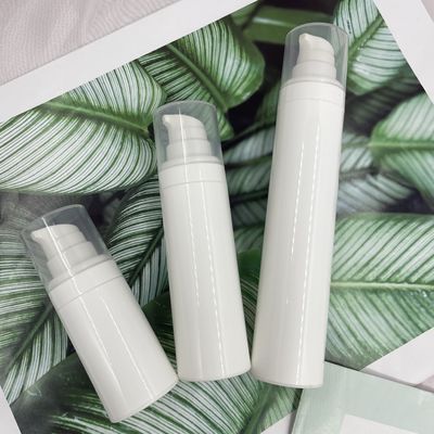 Круглая кнопка на безвоздушном шелке бутылки насоса экранируя 50ml для сливк