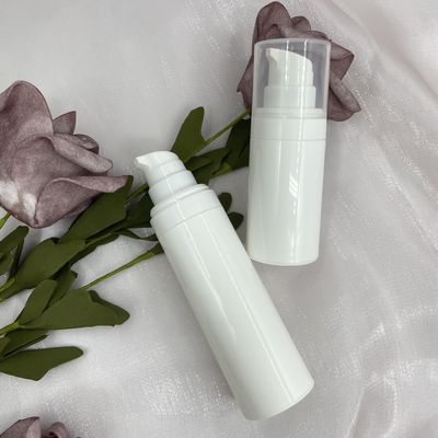 Круглая кнопка на безвоздушном шелке бутылки насоса экранируя 50ml для сливк