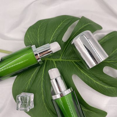 Контейнеры 50ml 120ml круглой косметической бутылки насоса роскошные пустые акриловые