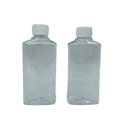 Refillable квадратная ясность Mouthwash 250ml бутылки насоса ЛЮБИМЦА с белой крышкой
