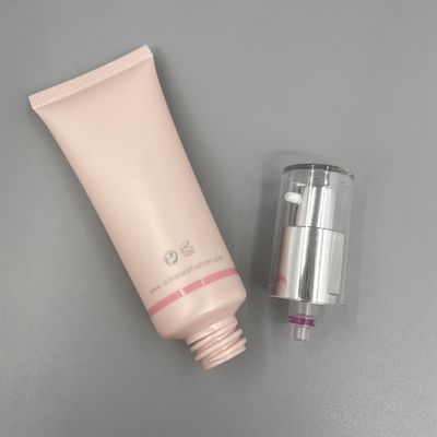 Диаметр 30mm трубок 30ml 50ml выжимкы розовой сливк BB пустой с насосом