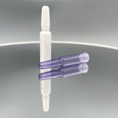 подгонянные 1.5ml ампулы PP печатания шелковой ширмы пластиковые