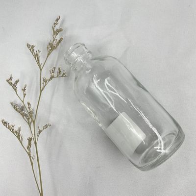 косметика круга 120ml стеклянная разливает подгонянный цвет по бутылкам для личной заботы