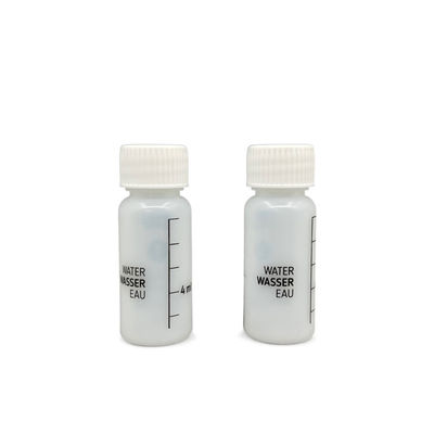 Крышка бутылки 10ml небольшого HDPE пластиковая белая подгоняла цвет одна польза времени для лосьона