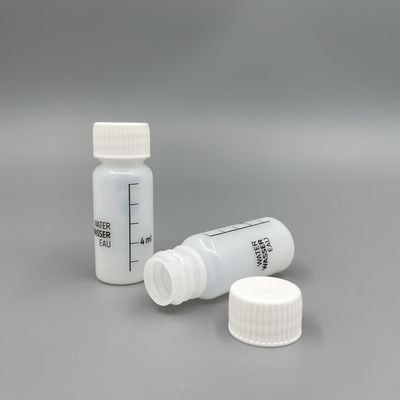 Крышка бутылки 10ml небольшого HDPE пластиковая белая подгоняла цвет одна польза времени для лосьона