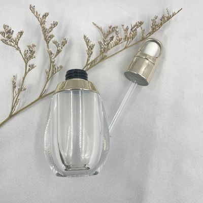 Яйцо формирует стену белой бутылки изготовленную на заказ 10ml акриловую PP капельницы двойную