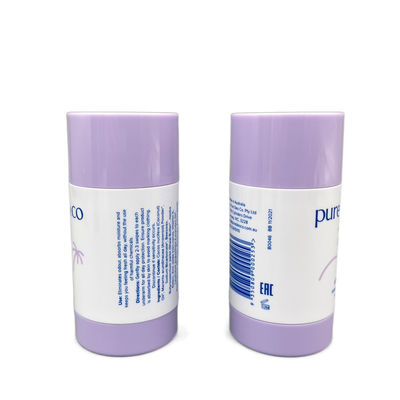 КАК/PP вокруг трубок Eco контейнера 50g 1.76oz ручки дезодоранта дружелюбного с печатанием