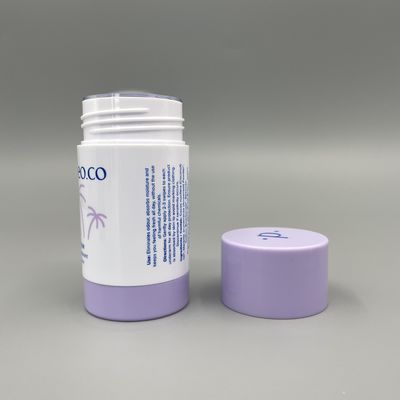 КАК/PP вокруг трубок Eco контейнера 50g 1.76oz ручки дезодоранта дружелюбного с печатанием