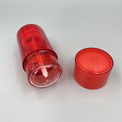 Красный изготовленный на заказ контейнер ручки дезодоранта 75g кругом КАК с печатанием