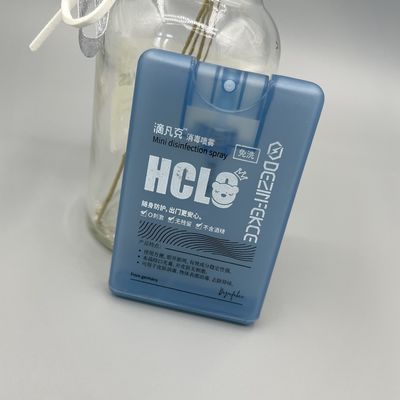 Дезинфицирующее средство 304H руки спрейера 20ML кредитной карточки дозировки 0.06ML противобактериологическое