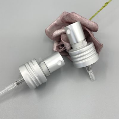 Распределитель Alu спрейера насоса духов Matt серебряный 24/410 дозировок 0.12ML с замком зажима