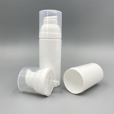 Лосьон бутылок насоса PP 75ml 50ml белый безвоздушный отсутствие загрязнения с кнопкой