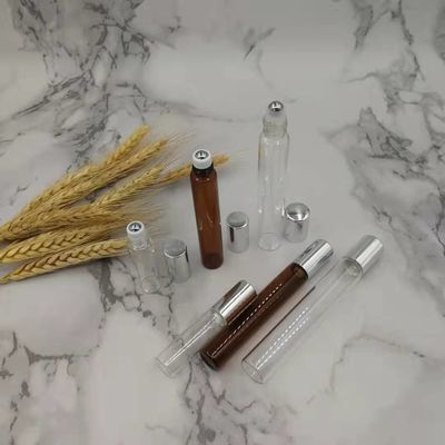 крен 5ml 10ml 15ml пустой стеклянный на шарике нержавеющей стали бутылок 304