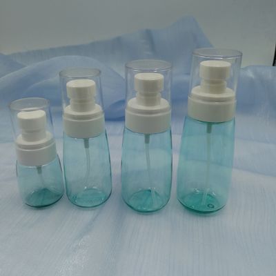 Личная забота прозрачное голубое 60ml Petg разливает ультра точный спрейер по бутылкам