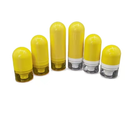 Безвоздушной бутылка цвета 15ml 30ml 50ml Macaron бутылки брызг перевернутая бутылкой милая безвоздушная для заботы кожи